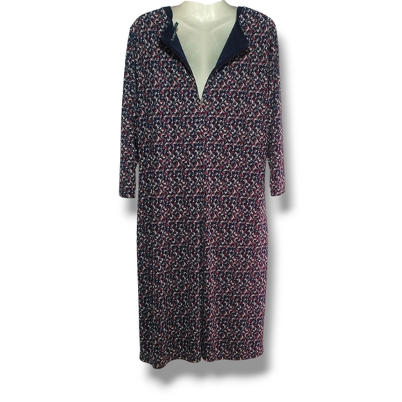LAUREN RALPH LAUREN  - 2X Longsleeve Midi Dress - Picture 3 of 6